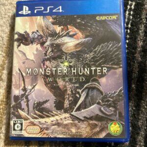 Monster Hunter: World Playstation 4 Japanese Works on USA PS4 & English Option